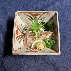 朝引き若鶏のタタキ