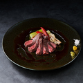 料理メニュー写真&nbsp;【黒毛和牛】A5伊万里牛　赤身の薪焼き