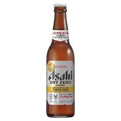 ノンアルコールビール　アサヒドライゼロ（小瓶）