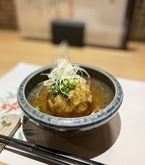 あんかけ蓮根饅頭