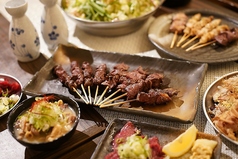 当店自慢のやきとんメニューを豊富にご用意しておりますの写真