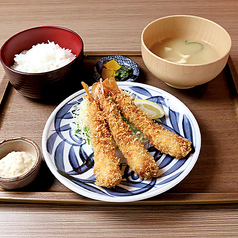 えびフライ定食