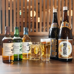 幅広いニーズに応える充実ドリンク