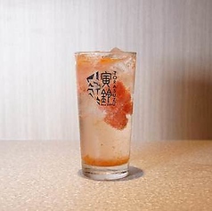 レッドグレープフルーツサワー