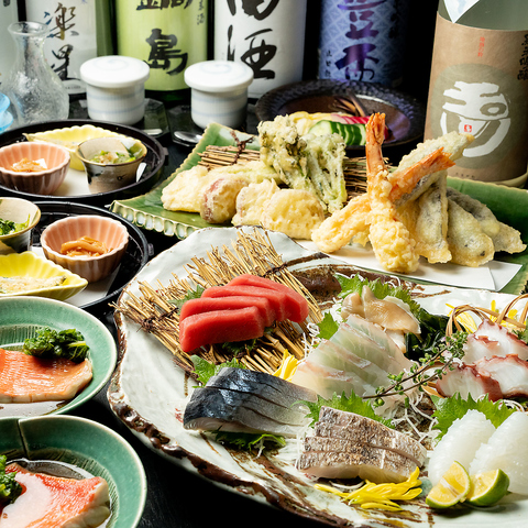 大船×女子会×和食居酒屋×肉×魚×接待×鍋×忘年会で話題！