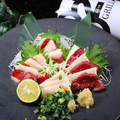 料理メニュー写真&nbsp;【あるかも！裏メニュー】馬刺し 3種盛り