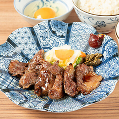 すき焼き風黒毛和牛カルビ定食