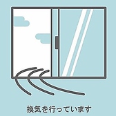 【感染症予防対策実施中】安全安心のため、定期的な換気や換気機能を設けております。［岡山/岡山駅/コワーキングスペース/会議/リモートワーク/貸会議室/セミナールーム/共有オフィス/カフェ/コンセント/wi-if/シンクキャンプ］