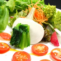 有機野菜のフレッシュサラダ