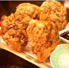 沖縄県産モズクの天麩羅