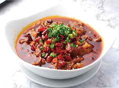 牛肉の四川風煮込み