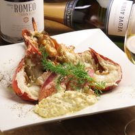 水槽から揚げたてを調理！鮮度◎な贅沢オマール海老