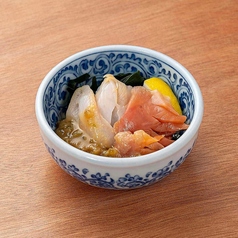 貝のわさび味噌