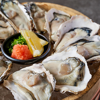広島郷土・産地にこだわった厳選生牡蠣をご提供。