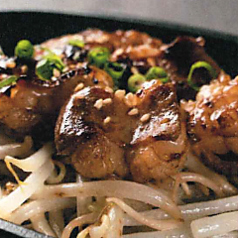 県産牛ホルモン焼き