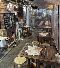 寒い時期や雨の場合はビニールカーテンで覆います暖かく上着をぬいでも大丈夫です！