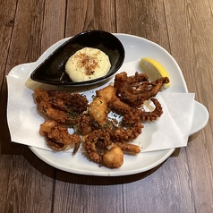 いか下足の唐揚げ