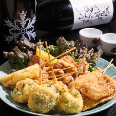 串揚げをはじめ、単品メニューも充実♪アラカルトでもお楽しみ頂けます★の写真
