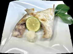 ブリカマ塩焼き