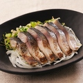 料理メニュー写真&nbsp;薬味と食べる　炙り〆さば
