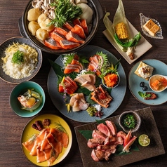 酒としゃけ SALMON Sのコース写真