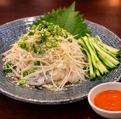 白センマイ刺し