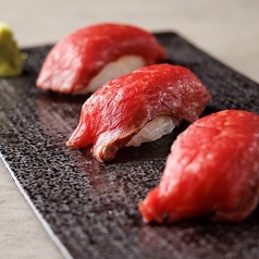 宮崎牛の炙り肉寿司