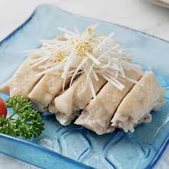 蒸し鶏
