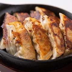 鶏の炭火焼き餃子