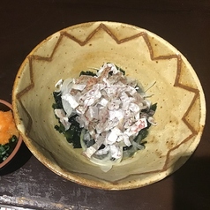 鯛皮の酢の物