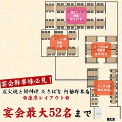 座席レイアウト