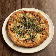 明太のり餅ピザ