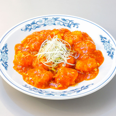 四川風海老チリソース