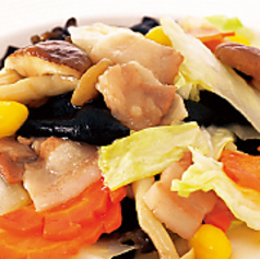 季節野菜の八宝菜