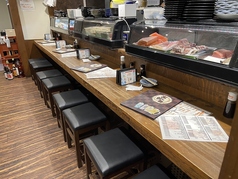 カウンター席もご用意しております。お1人様もお気軽に。