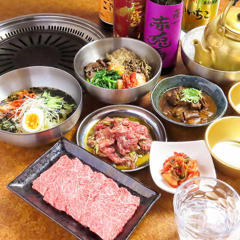 厳選国産牛と特製にんにくダレが自慢◎お座敷完備で宴会やご家族連れも大歓迎♪