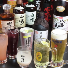 お得な単品飲み放題コースも◎