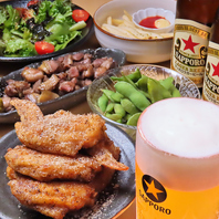 鳥珍やの魅力が詰まったコース料理もご用意いたします◎