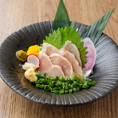 宮崎地鶏のむね炙りたたき