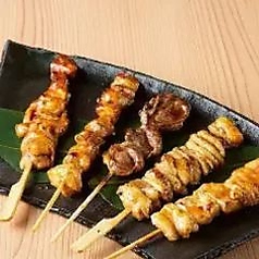 焼き鳥盛り合わせ五種【たれ・塩】