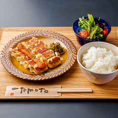 明太子博多餃子ランチプレート