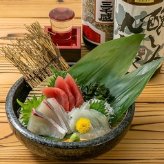 刺身三種盛り合わせ