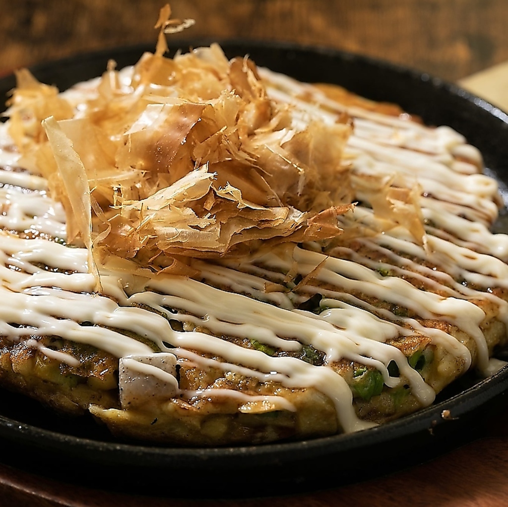 当店の一番人気は「ねぎ焼き」！ソースの濃厚さとねぎの風味がヤミツキになって止まらない美味しさ☆