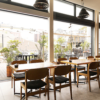 解放感溢れる美味しい本格イタリアンを堪能