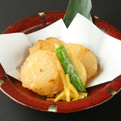 大根の唐揚げ　かつお味噌