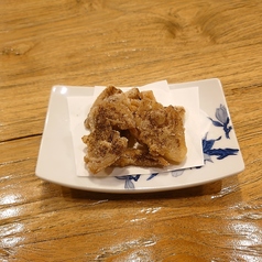 豚耳の山椒唐揚げ