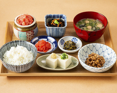 ■朝の納豆定食