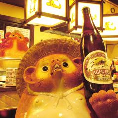 たぬきもビックリ！