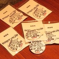 当店限定缶バッチをプレゼント！