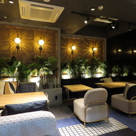 落ち着いた大人のゆったり空間◎